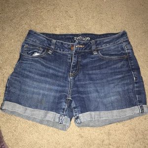 refuge jean shorts